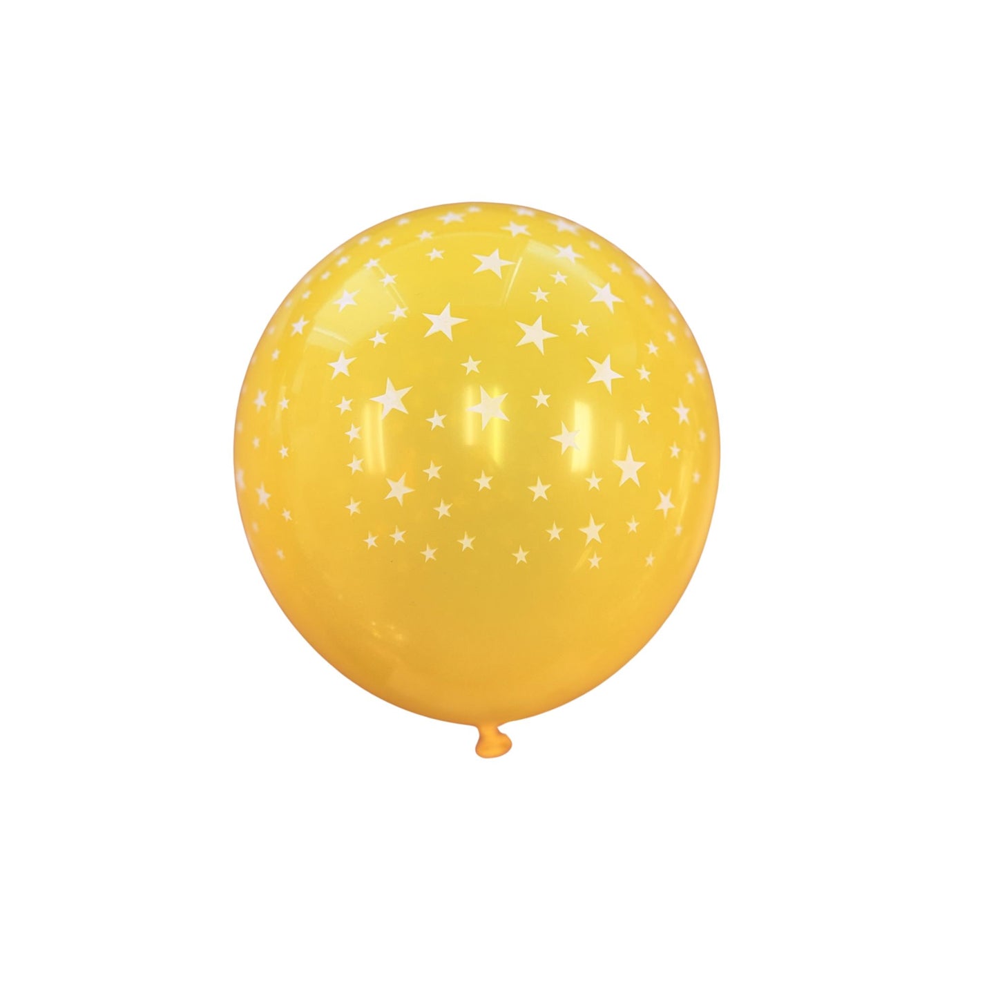 Yellow With Stars Balloon