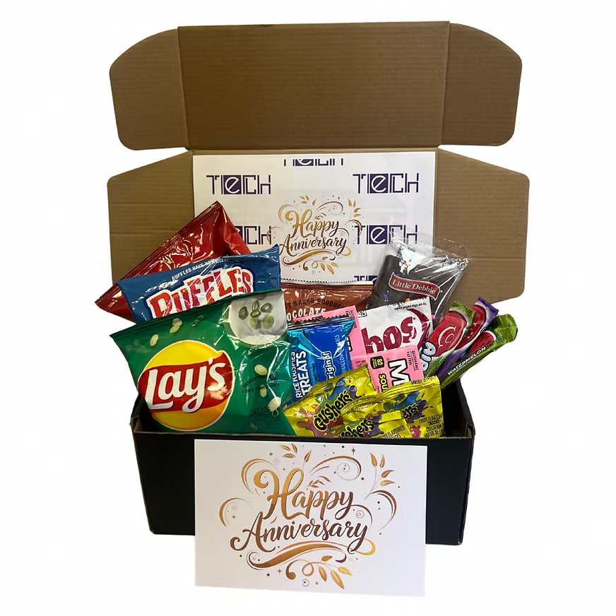 Classic Happy Anniversary Snack Box