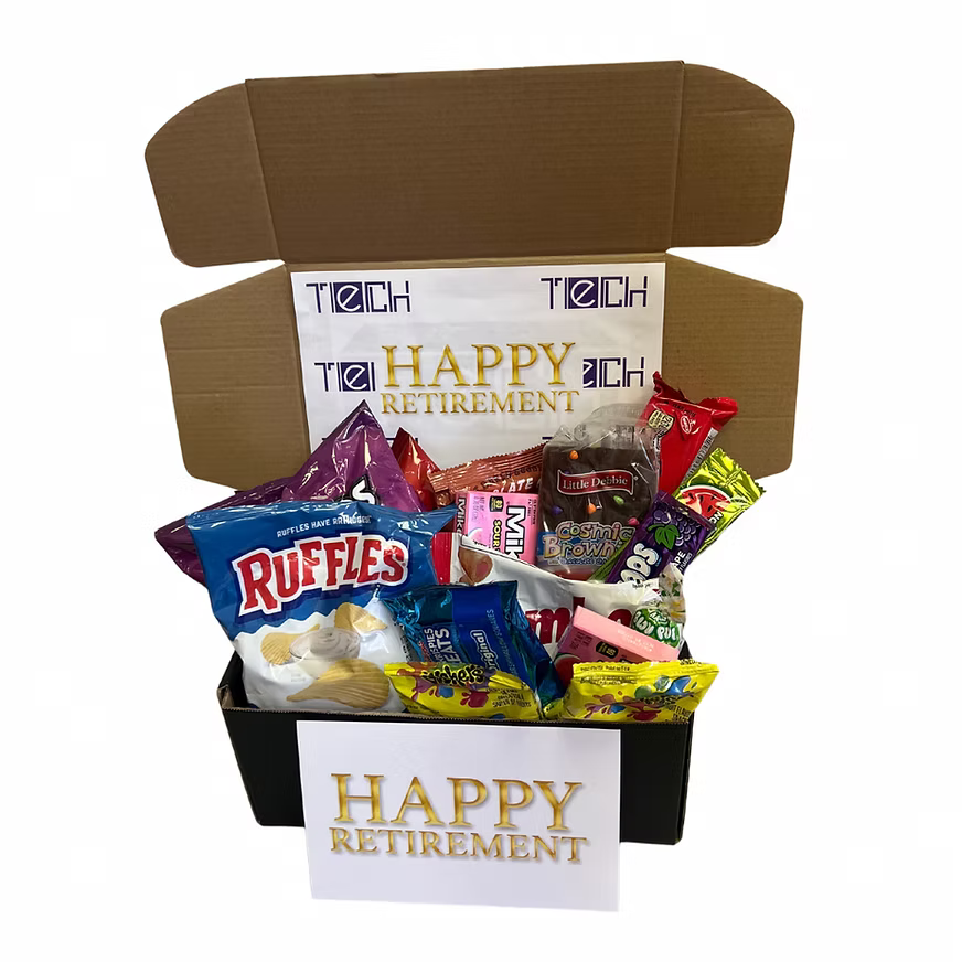 Classic Happy Retirement Snack Box