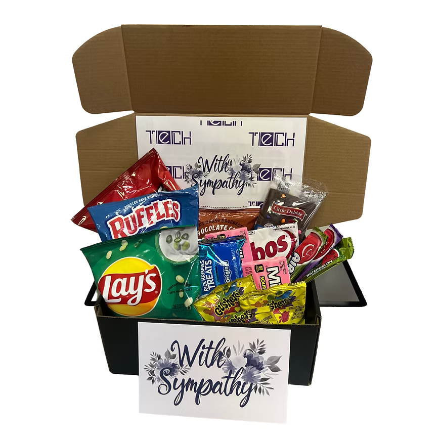 Classic With Sympathy Snack Box