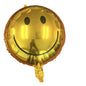Gold Smiley Face Balloon