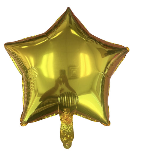 Gold Star Balloon