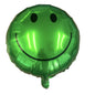 Green Smiley Face Balloon