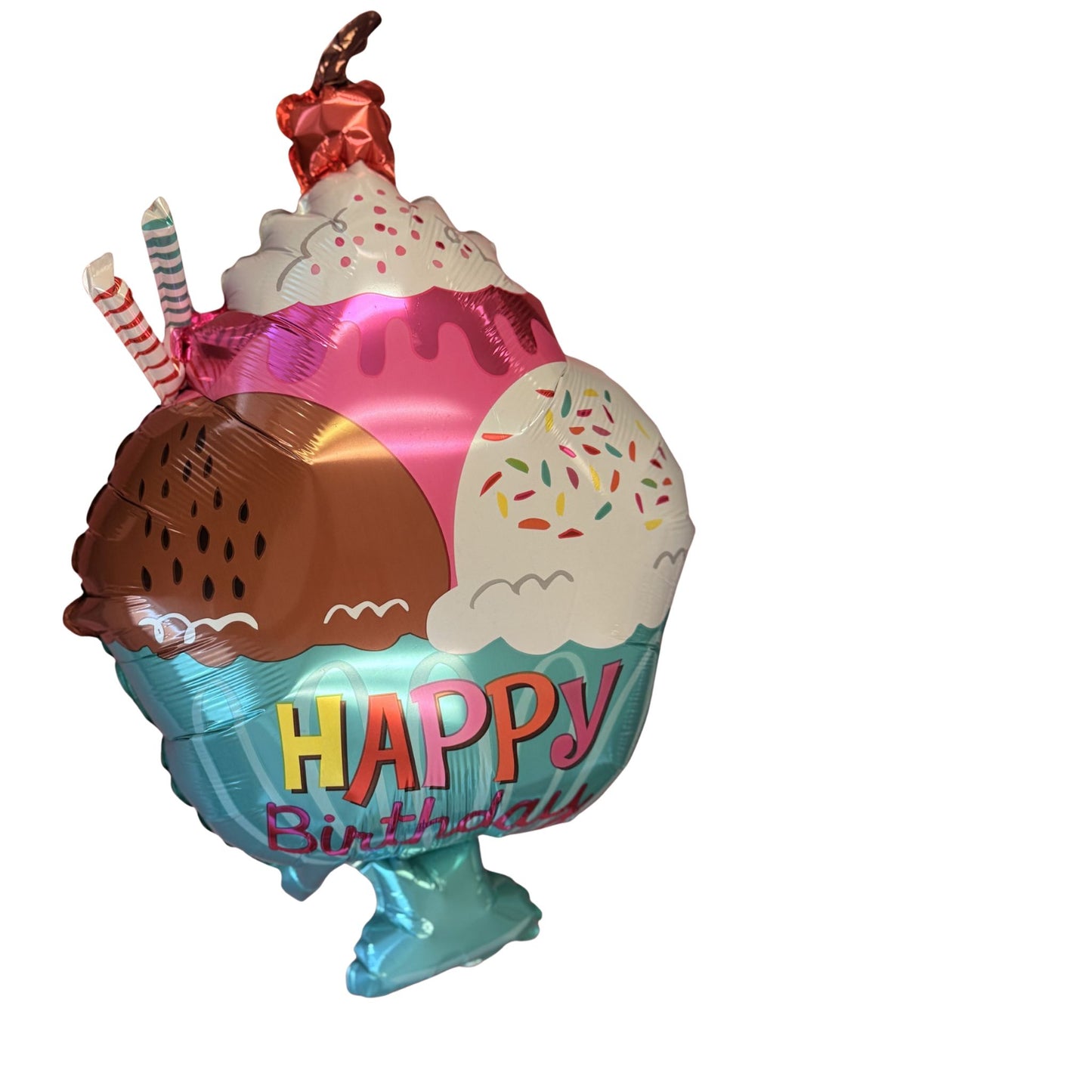 Happy Birthday Sundae Balloon