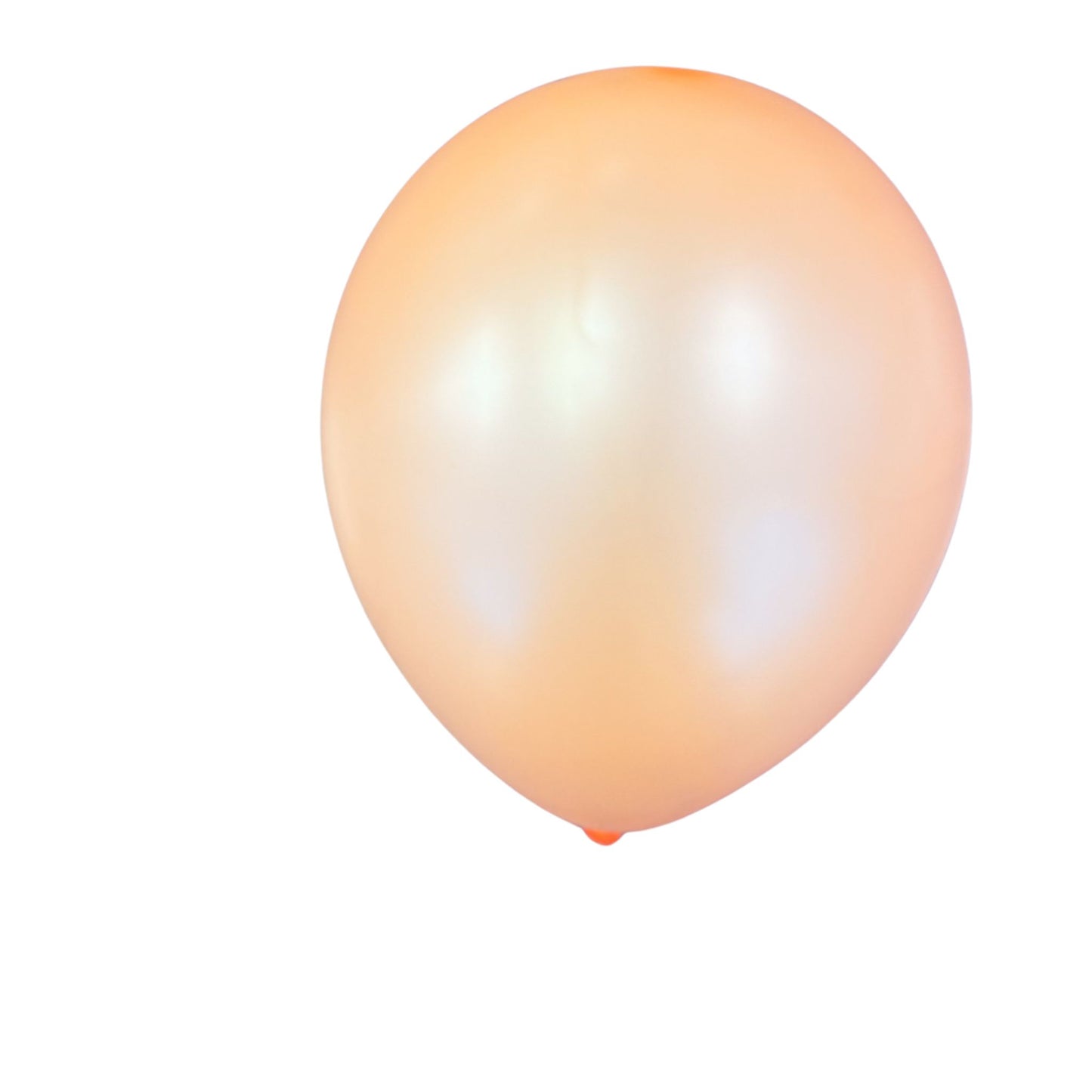 Orange Latex Balloon