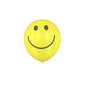 Yellow Smiley Face Latex Balloon